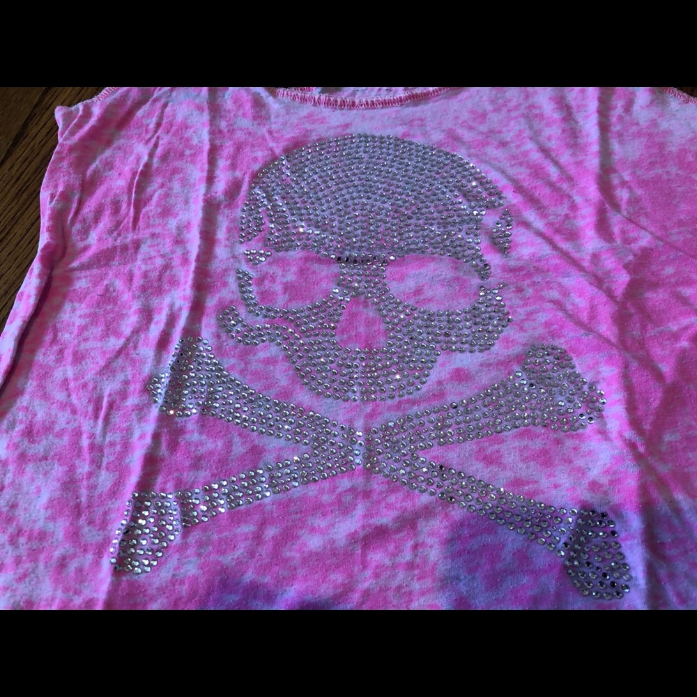 Soul Cycle Burnout Racerback Tank with Rhinestones - Picture 3 of 7